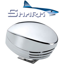 Tromba Elettrica in ABS Cromata Shark