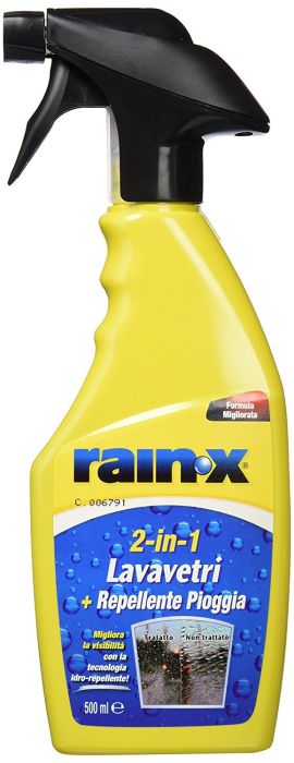 Rain-X 2 in 1 Pulitore + Antipioggia 500 ml